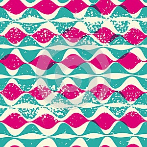 Vintage seamless pattern hipsters