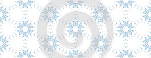 Vintage seamless pattern. Ornamental antique style floral background. Light blue and white ornament
