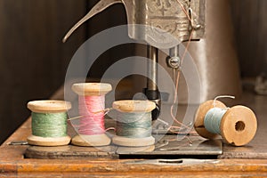 Vintage sewing thread