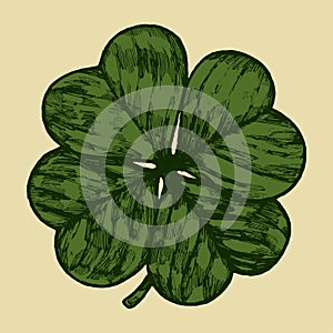 Vintage shamrock