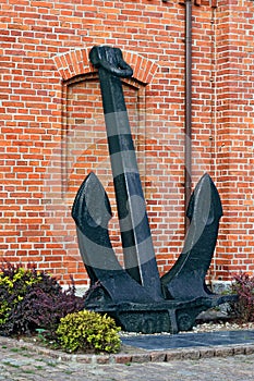 Vintage ship anchor