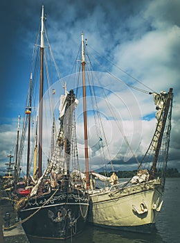 Vintage ships