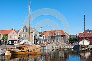 Vintage shipyard in Dutch Spakenburg