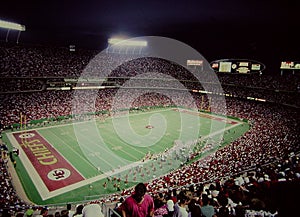 Vintage shot of Arrowhead Stadium, Kansas City, MO