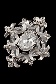 Vintage silver brooch