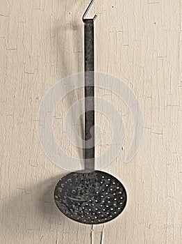 Vintage skimmer ladle