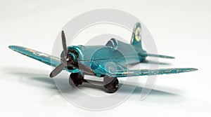 Vintage small toy fighter plane