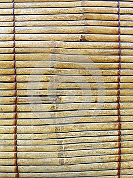 Split bamboo screen background surface texture