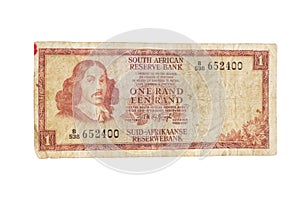 Vintage South African 1970s Bank Note