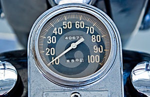 Vintage speedometer