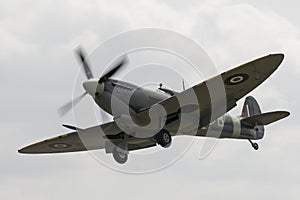 Vintage Spitfire fighter