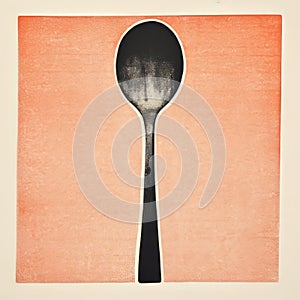 Vintage Spoon Art: Edward R. Nelson\'s Sunprint Style Lith Printing