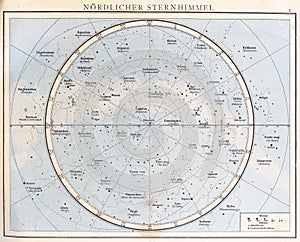 Uralt stern diagramm 1890 