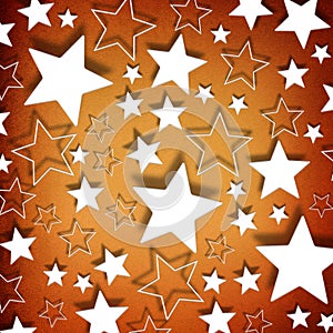 Vintage stars background