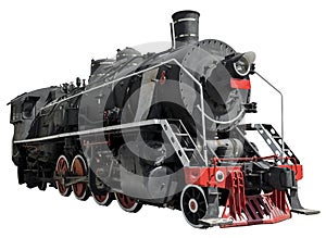 Vintage steam locomotive