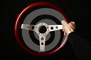 Vintage steering wheel