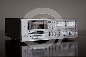 Vintage Stereo Cassette Tape Deck Recorder