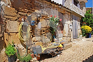 Vintage stone home , Portugal