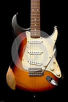 Vintage Stratocaster Guitar photo