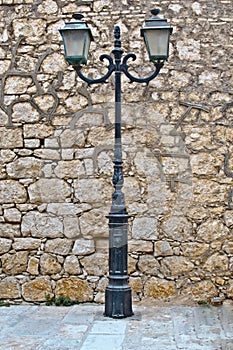 Vintage street lamp