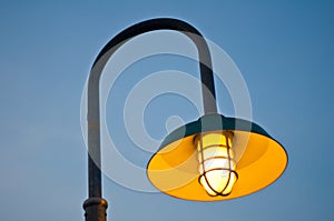 Vintage street lamp