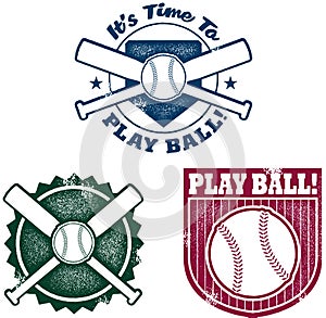 Vintage Style Baseball or Softball Graphics