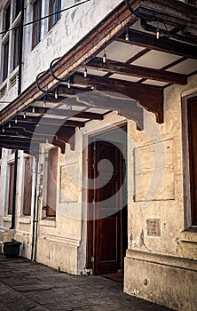 The Vintage Facade From The Old City