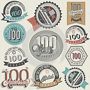 Vintage style One Hundred anniversary collection.