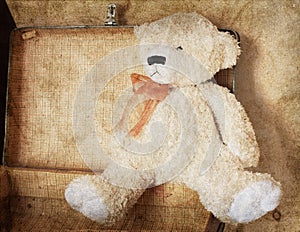 Vintage-style teddy bear