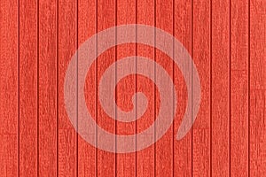 Vintage style wooden fence painted red texture