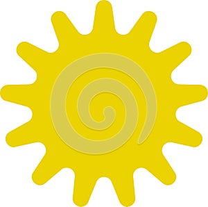 Vintage sun icon. Sun star icons or logo collection. Sun rays. Radial sunset beams. Fireworks. Vector illustration.