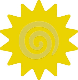 Vintage sun icon. Sun star icons or logo collection. Sun rays. Radial sunset beams. Fireworks. Vector illustration.