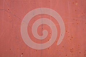 vintage surface, red rusty metal texture background