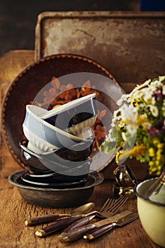 Vintage tableware