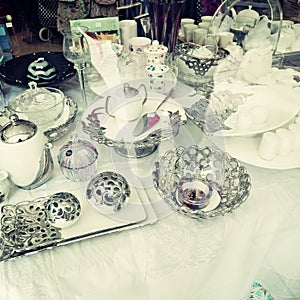 Vintage tea service
