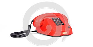Vintage telephone - Red