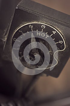 Vintage temperature regulator