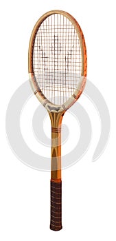 Vintage tennis racket