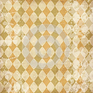 Vintage texture with rhombuses