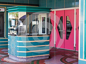 Vintage Ticket Booth