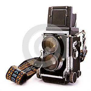 Vintage TLR camera