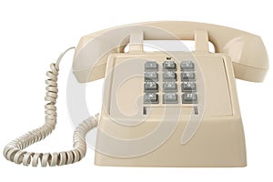 Vintage touch tone telephone