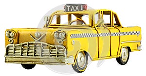 Vintage toy taxi