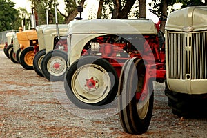 Vintage tractors