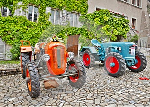 Vintage tractors