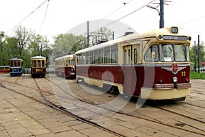 Vintage tram