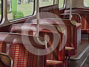 Vintage Transport Bus Seats