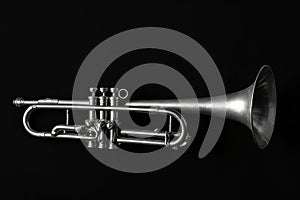 Vintage Trombone Musical Instrument