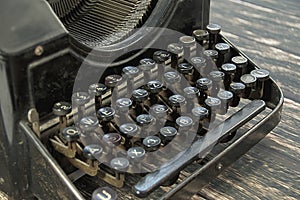 Vintage typewriter