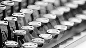 Vintage typewriter